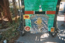 sign on the trailer.